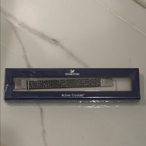 Swarovski Silver Crystal USB Bracelet